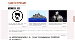 Desktop Screenshot of lopez-manas.com